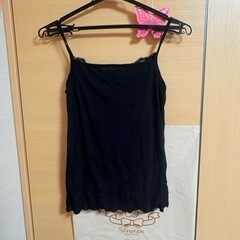 ブラックキャミ　M sizeの画像