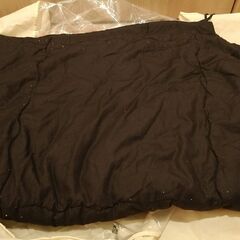羽毛布団・掛け布団・布団カバー（黒/ブラック）の画像