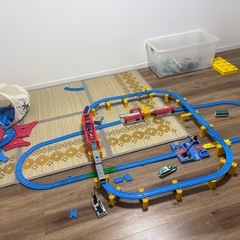 プラレール　トミカ　全部いろいろセット　の画像