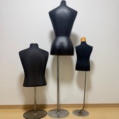 マネキン トルソー 3体セットの画像