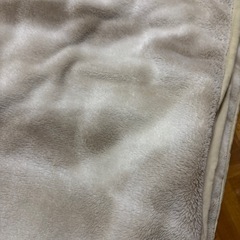 なめらかな肌触りの毛布の画像