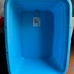 角型たらい 80Lの画像