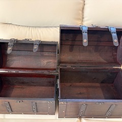 【引き渡し者決定】アンティーク　レトロ　ボックス　BOXの画像
