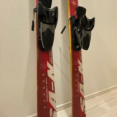 オガサカスキーSA-N　OGASAKA スキー板 SA-N ビンディング付き　155cmの画像