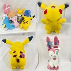 【10点セット】ポケモン ぬいぐるみ リュック Tシャツ ピカチュウ モクロー ニンフィア など スーパーマリオの画像