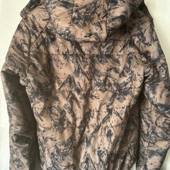 古着◆ワークマンファインドアウト　ジャケット防寒　キャンプ　アウトドア　バイク　モカ迷彩柄の画像