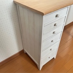 【DIY】チェストデスク　ドレッサーの画像