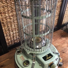 超希少！メンテ済み！アラジン ブルーフレームヒーター 39型 ガラスチムニーカスタム 磨き仕様 一点ものです！の画像