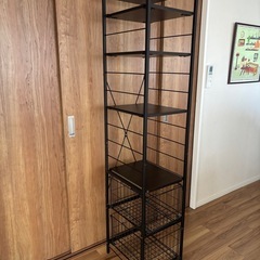 キッチンボード 隙間収納 すき間収納 35センチ キッチンラック 隙間収納ラック 食器棚 スリム 炊飯器ラック キッチン収納 キッチン 収納棚 省スペース 台所 収納 おしゃれ シンプル 北欧 モダン キッチンストッカー キッチンラック キッチン 収納 emery〔エメリー〕の画像