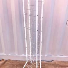 シューズラック 6段 メタル ホワイト ☆配送応相談☆の画像