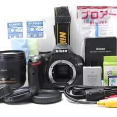 Nikon D5200　スマホ転送　バリアングル液晶　自撮り・動画OKの画像