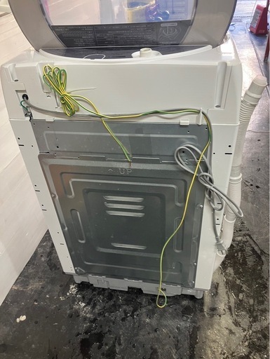 【中古】大阪引取限定　SHARP 全自動洗濯機 ES-GV8C-S 8.0kg【KSL1F094】