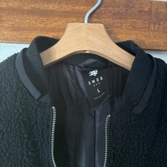 古着◆スモッグ　脱着可能　フリースパーカー　ジャケット上着　ブラック　下北沢の画像
