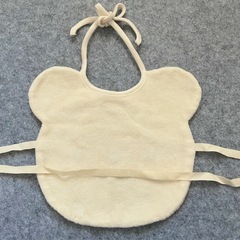 新品　ミキハウス　プリスティン　セット　ガーゼハンカチ　2枚組　くま　スタイの画像