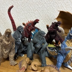 ゴジラフィギュアセット 14点の画像
