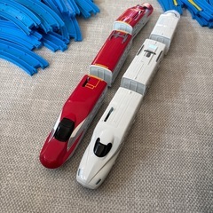 プラレールセット（N700系のぞみ　こまちとレール大量セット）の画像