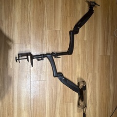 HOPPINGALL デュアルモニターアーム ガススプリング式 2画面対応の画像