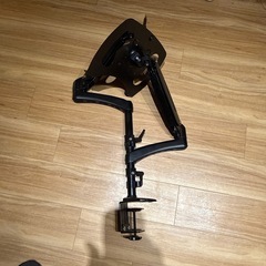 HOPPINGALL デュアルモニターアーム ガススプリング式 2画面対応の画像