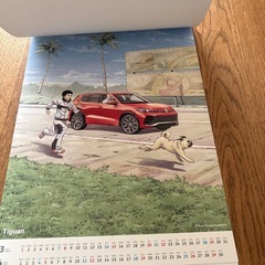 フォルクスワーゲン2026年カレンダーの画像