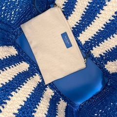 新品未使用kate spadeストライプトートバッグの画像