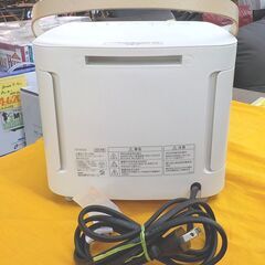 セラミックファンヒーター シロカ 2022年製 SH-CF131 人感センサー付き ホワイト リモコン欠品 西岡店の画像