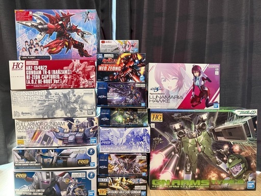 【未組立】ガンプラ15点セット（プレバン・ガンダムベース限定・レアキットなど）
