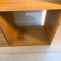 無印良品　スタッキングシェルフセット　３段×２列・オーク材の画像