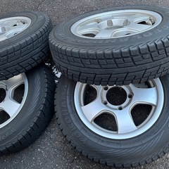 ジムニー用アルミホイール4本の画像