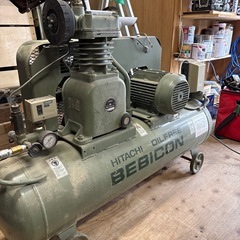 200v動力　コンプレッサー　日立の画像