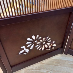 衝立　間仕切り　和風の画像