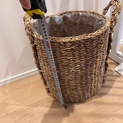 鉢カバー バスケットの画像