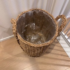 鉢カバー バスケットの画像