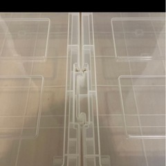 ベッド下収納ボックス　クリアの画像