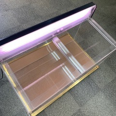 大型水槽　ライト付き　熱帯魚　水槽　メダカ　金魚　亀　飼育　45×90×45cmの画像