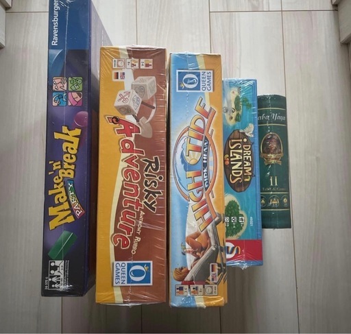 ドイツ　ボードゲーム  まとめ売り５点セット