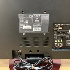 TOSHIBA テレビ 
22インチ　リモコン付きの画像