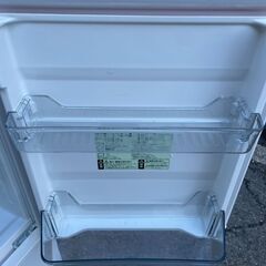 ツインバードノンフロン2ドア冷凍冷蔵庫 HR-E911 2019年製の画像