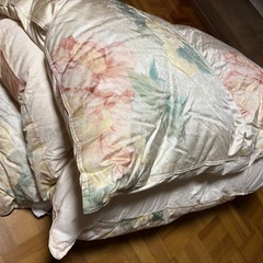 厚手羽毛毛布の画像