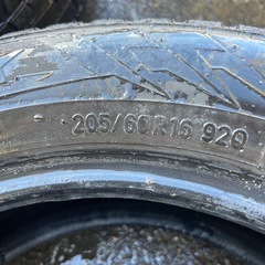 スタッドレスタイヤ　タイヤ４本のみ　（検索　♯ヴォクシー　♯ノア　♯70ヴォクシー　♯ヴォクシー70  ♯VOXYの画像