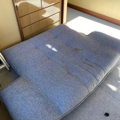 【差し上げます】ソファ リクライニング 2人掛けの画像