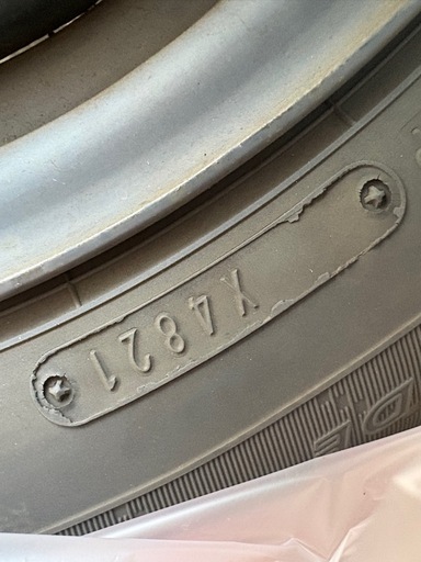 タイヤホイール4本セット 175/65R14 2021年製(?)  サクシード