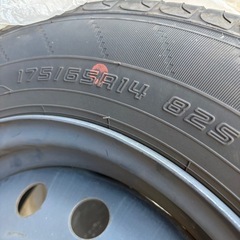 タイヤホイール4本セット　175/65R14 2021年製(?)の画像