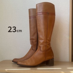 レディースブーツ　　23センチ　本革の画像