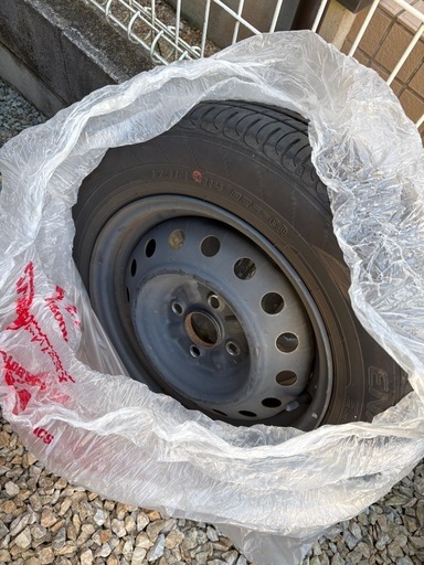 タイヤホイール4本セット 175/65R14 2021年製(?)  サクシード