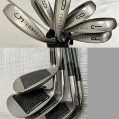 ij7154A ゴルフクラブ33本 まとめ売り ドライバー アイアン SRIXONスタンドクラブケース Callaway XXIO MIZUNO Cetus ENA Fitway Christyの画像
