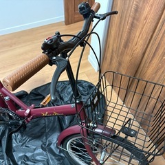 美品☆折りたたみ自転車☆の画像