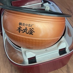 東芝真空圧力IH炊飯器 鍛造かまど本丸釜の画像