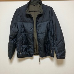 ダウンジャケット ユニクロ ジップ ブラック Mの画像