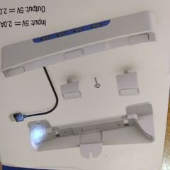 新品未開封 PS5 Slim用 横置きスタンド USBハブ付きの画像