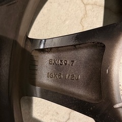 ジムニー スタッドレス 4本セット jb64 ブリザック 4ヶ月走行 4千キロの画像